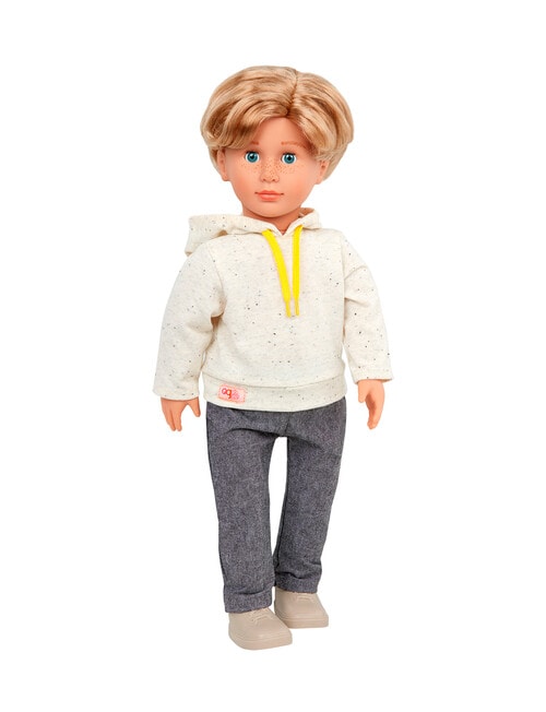 Our Generation Daniel Boy Doll with Hooded Sweater Outfit product photo View 02 L