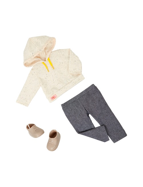 Our Generation Daniel Boy Doll with Hooded Sweater Outfit product photo View 03 L