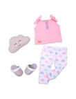 Our Generation Cloudy Cuddles Pyjama Outfit & Pillow product photo View 02 S