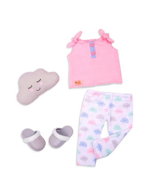 Our Generation Cloudy Cuddles Pyjama Outfit & Pillow product photo View 02 L