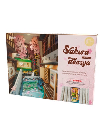 DIY Kits Rolife Book Nook Kit, Sakura Densya product photo