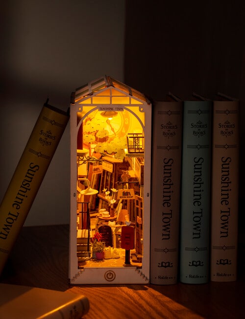 DIY Kits Rolife Book Nook Kit, Sunshine Town product photo View 04 L