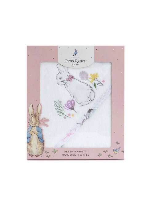 Peter Rabbit New Adventure Hooded Towel, Pink product photo
