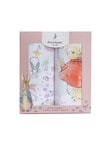 Peter Rabbit New Adventure Jersey Wrap, 2-Pack, Pink product photo