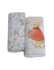 Peter Rabbit New Adventure Jersey Wrap, 2-Pack, Pink product photo View 02 S