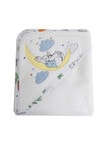 Peter Rabbit New Adventure Hooded Towel, Blue product photo View 02 S