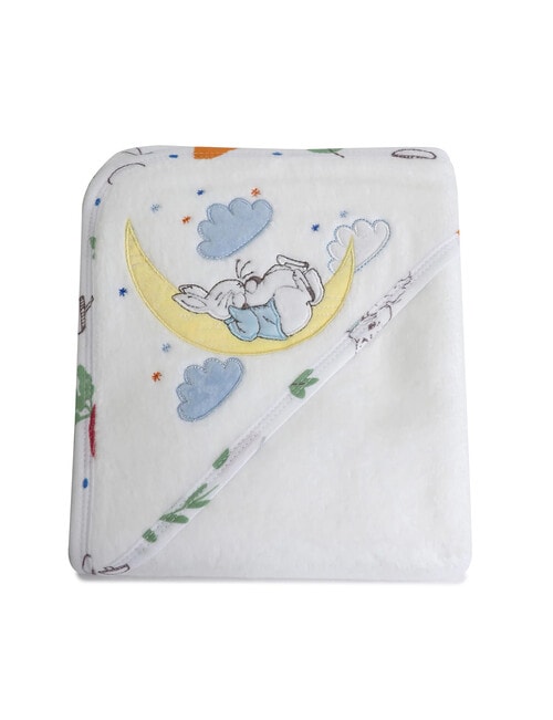 Peter Rabbit New Adventure Hooded Towel, Blue product photo View 02 L