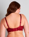 Fayreform Lace Perfect Contour Bra, Biking Red, D-G product photo View 02 S