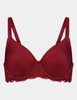 Fayreform Lace Perfect Contour Bra, Biking Red, D-G product photo View 04 S