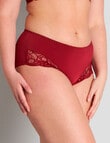 Fayreform Lace Perfect Midi Brief, Biking Red, S-XL product photo View 03 S