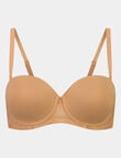 Fayreform Magic Makeover Strapless Bra, Cork & Shell, D-G product photo View 07 S