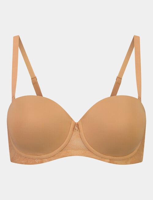 Fayreform Magic Makeover Strapless Bra, Cork & Shell, D-G product photo View 07 L
