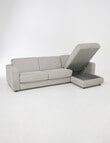 LUCA Oslo Fabric 2.5 Seater Sofa Bed with Right-Hand Chaise product photo View 02 S