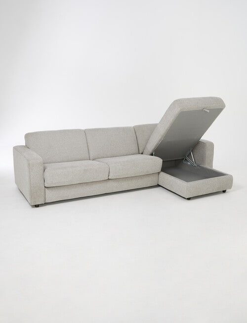 LUCA Oslo Fabric 2.5 Seater Sofa Bed with Right-Hand Chaise product photo View 02 L