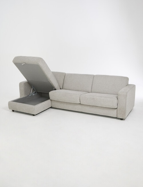 LUCA Oslo Fabric 2.5 Seater Sofa Bed with Left-Hand Chaise product photo View 02 L