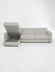 LUCA Oslo Fabric 2.5 Seater Sofa Bed with Left-Hand Chaise product photo View 10 S