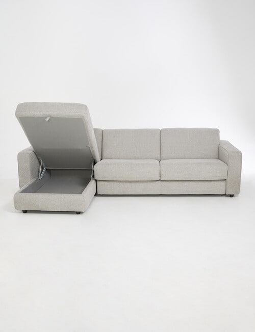 LUCA Oslo Fabric 2.5 Seater Sofa Bed with Left-Hand Chaise product photo View 10 L