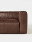 LUCA Furniture York Leather 3 Seater Sofa product photo View 05 S