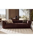 LUCA Furniture York Leather 3.5 Seater Sofa product photo