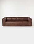 LUCA York Leather 3.5 Seater Sofa product photo View 03 S