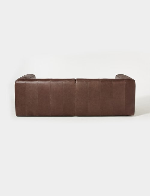 LUCA Furniture York Leather 3 Seater Sofa product photo View 03 L