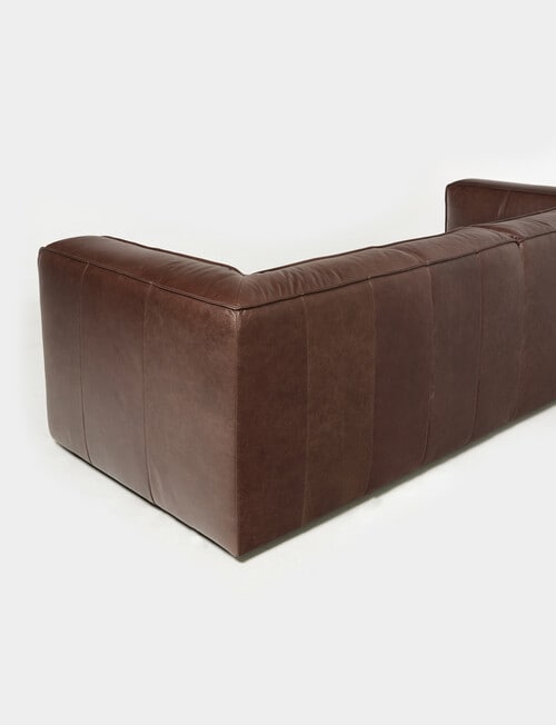 LUCA Furniture York Leather 3 Seater Sofa product photo View 06 L