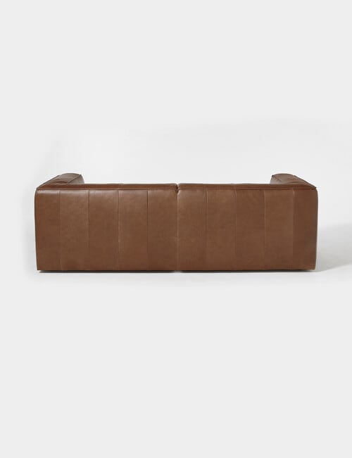 LUCA York Leather 3 Seater Sofa product photo View 02 L