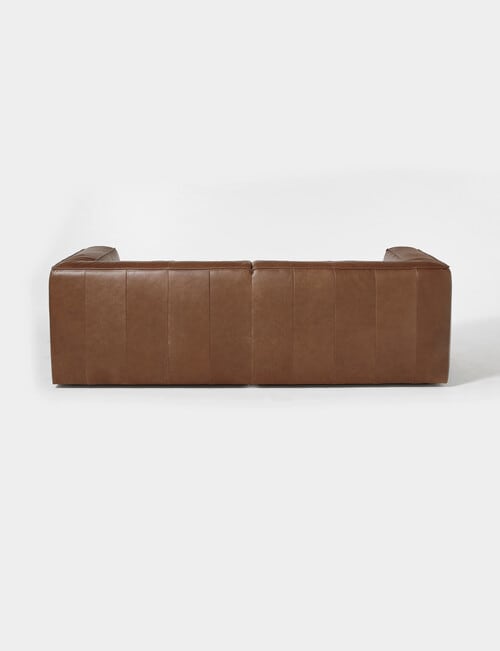 LUCA Furniture York Leather 3 Seater Sofa product photo View 02 L