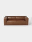 LUCA Furniture York Leather 3 Seater Sofa product photo View 03 S