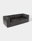 LUCA Furniture York Leather 3 Seater Sofa product photo