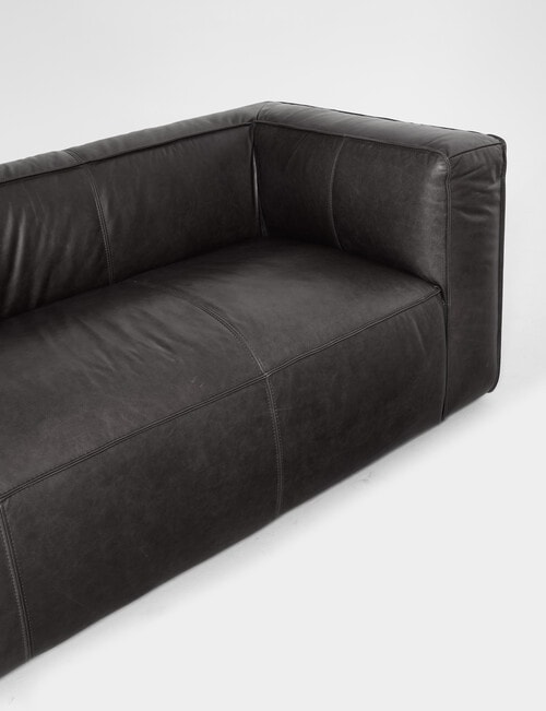 LUCA Furniture York Leather 3.5 Seater Sofa product photo View 04 L