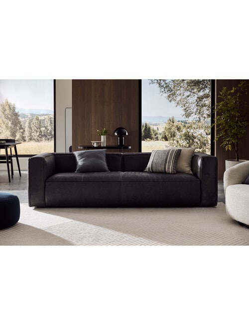 LUCA Furniture York Leather 3.5 Seater Sofa product photo View 07 L