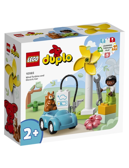 LEGO DUPLO Wind Turbine and Electric Car, 10985 product photo View 02 L