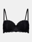 Bendon Sofia Contour Bra, Black, A-E product photo View 04 S