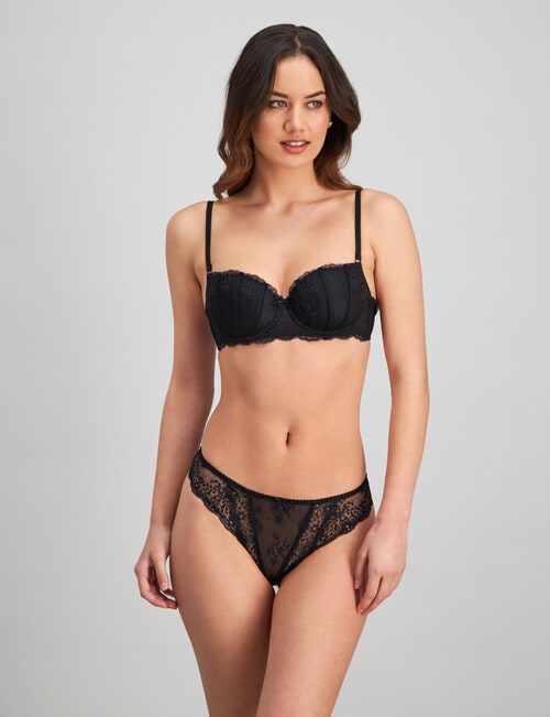 Bendon Sofia Contour Bra, Black, A-E product photo