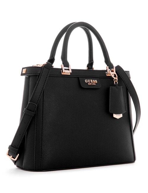 Guess Angy Society Satchel Bag, Black product photo View 04 L