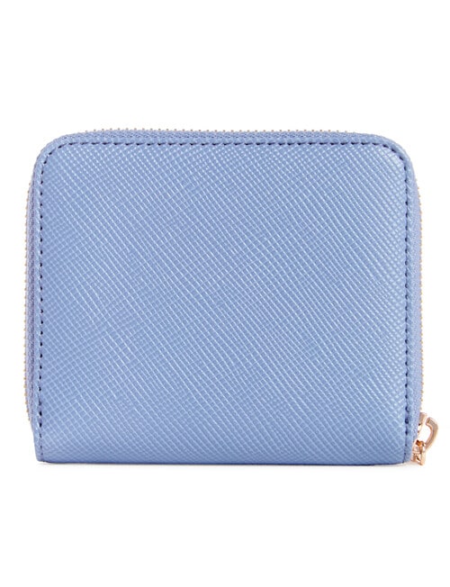Guess Laurel SLG Small Zip Around Wallet, Wisteria product photo View 02 L