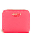 Guess Laurel SLG Small Zip Around Wallet, Magenta product photo
