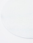 Amy Piper Grove Round Wooden Placemat, 32cm White product photo View 02 S