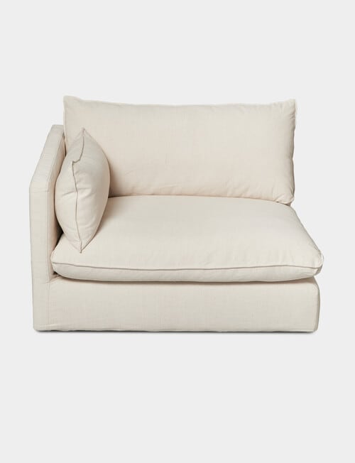 Marcello&Co Aspen Maxi Fabric Modular Left Hand Facing product photo View 02 L