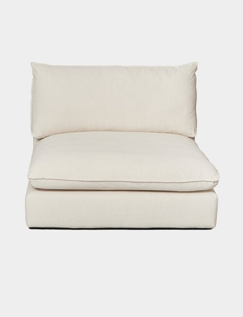 Marcello&Co Aspen Maxi Fabric Modular Armless Chair product photo View 02 L