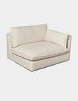 Marcello&Co Aspen Fabric Modular Right Armchair, Natural product photo