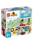 LEGO DUPLO Family House On Wheels, 10986 product photo View 02 S