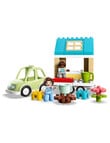 LEGO DUPLO Family House On Wheels, 10986 product photo View 03 S