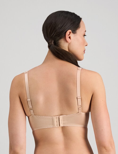 Bendon Damask Contour Bra, Latte, A-DD product photo View 02 L