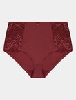 Bendon Embrace Full Brief, Oxblood Red, S-XL product photo View 04 S