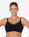 Bendon Nurture Maternity Bra, Black, S-2XL product photo