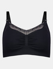 Bendon Nurture Maternity Bra, Black, S-2XL product photo View 05 S