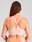 Bendon Restore Front Open Wirefree Bra, Latte, S-2XL product photo View 04 S