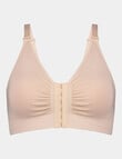 Bendon Restore Front Open Wirefree Bra, Latte, S-2XL product photo View 05 S